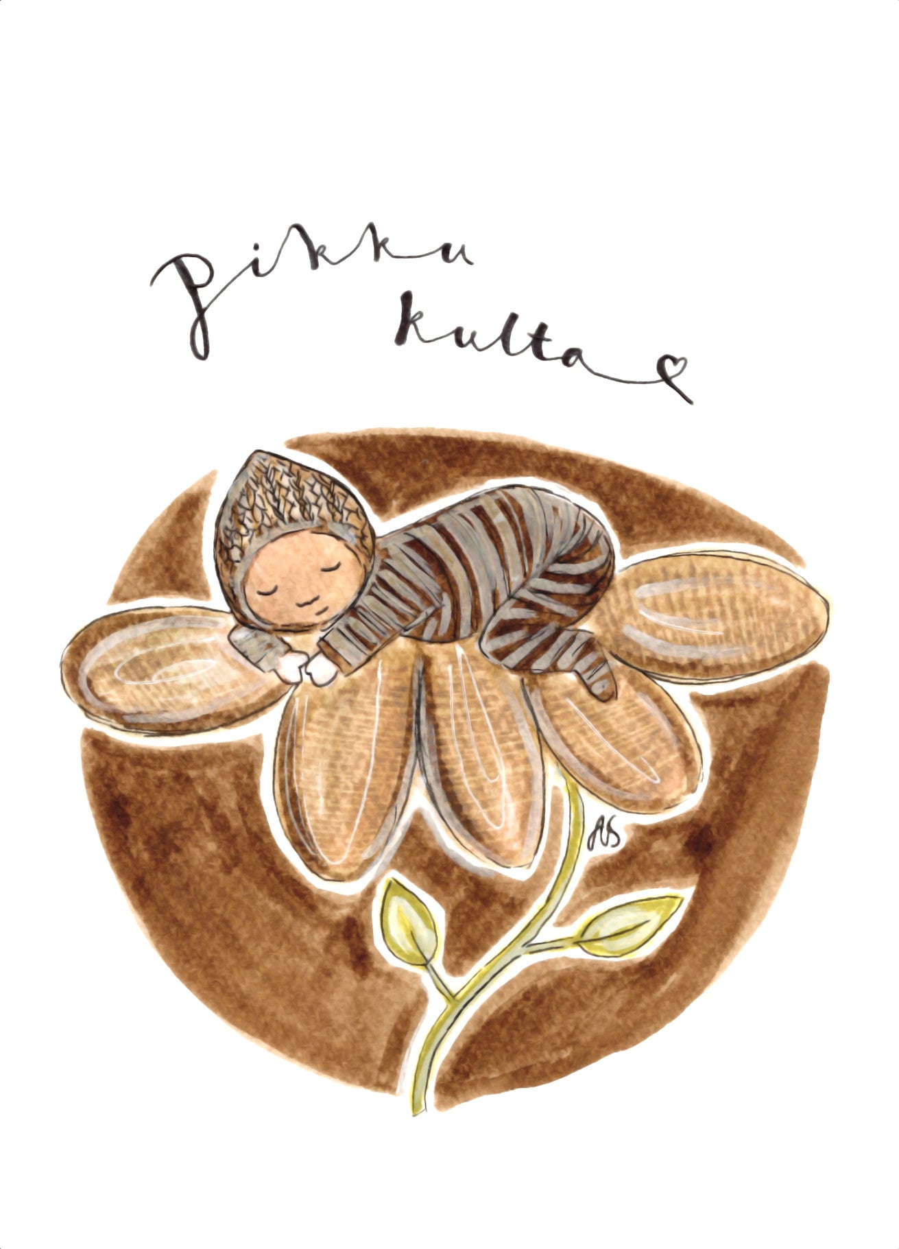 Onnittelukortti - Pikku kulta